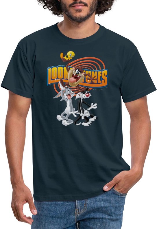 T-shirt Looney Tunes Bugs Bunny, Taz, Tweety et Sylvestre pour homme