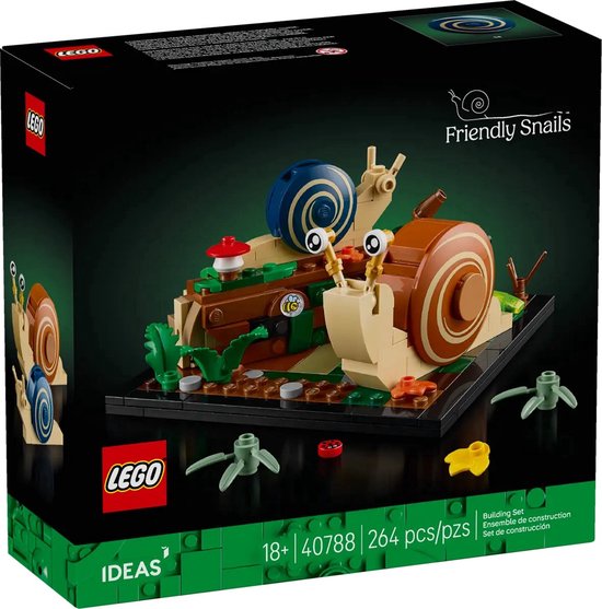 Lego Ideas Vriendelijke Slakken - 40788
