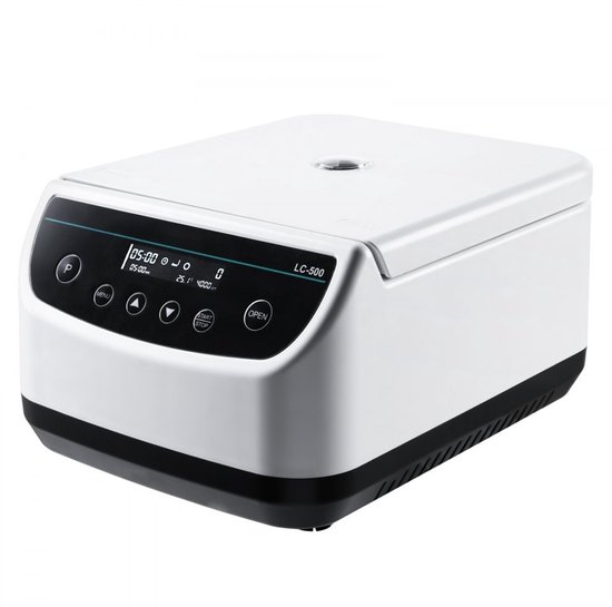 Laboratorium Centrifuge - Tafelmodel - RCF 100-1900 x g - Instelbaar 500-4000 rpm - Met rotor voor 2/5/10/15 ml buizen - Laag geluidsniveau - Voor laboratoriumexperimenten van Merkloos — afbeelding 5