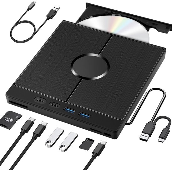 Externe DVD/CD Speler voor Laptop & PC - Brander - Optical