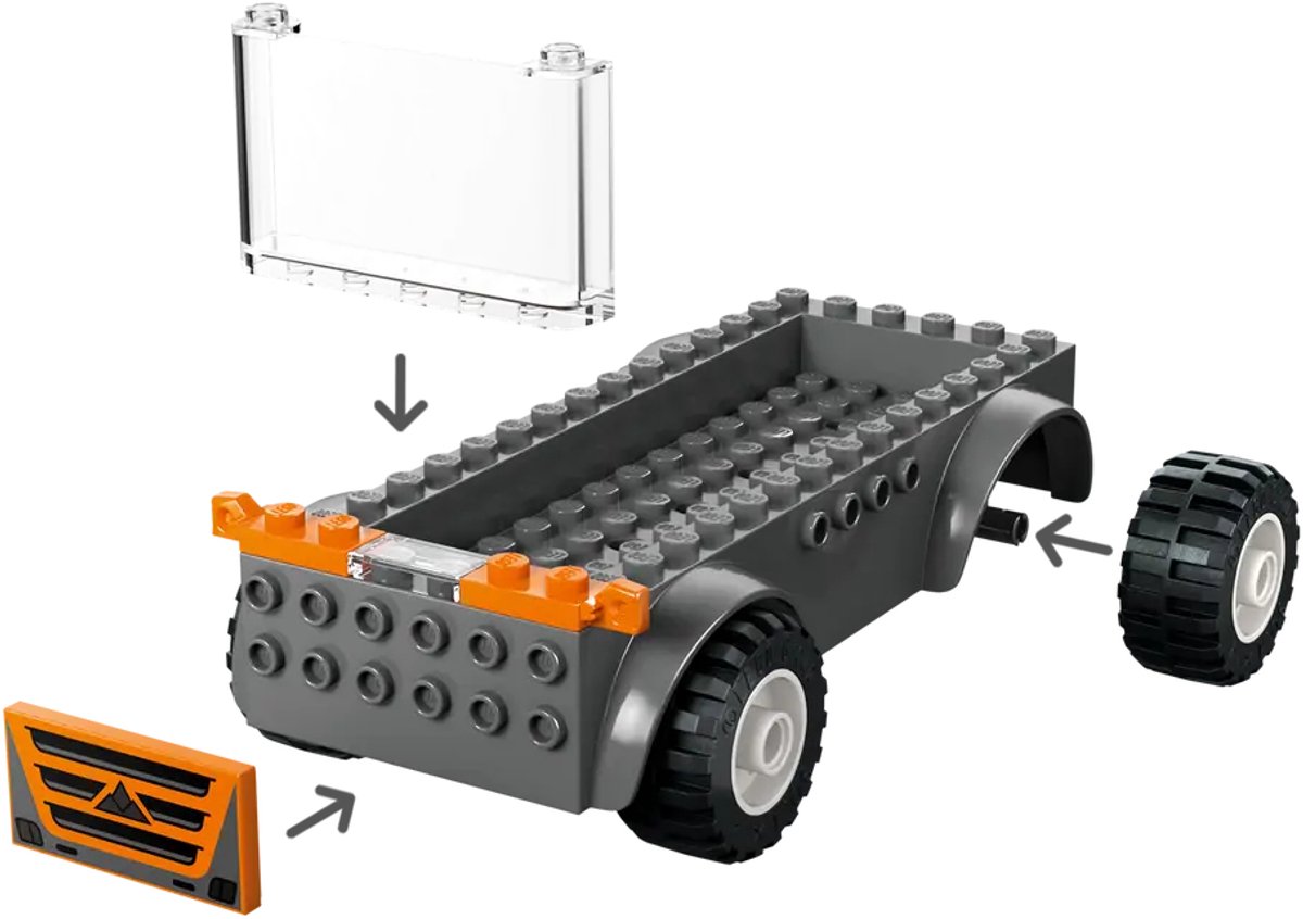 LEGO City - Great Vehicles - Transportwagen Voor Motoren — afbeelding 17