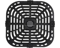 Air Fryer Vervangende Grillpan voor Air Fryer Accessoires - Crisper Plate Lade Rack voor Instant Plus Gourmia - Extra Grillplaat Onderdelen - Kwalitatieve Upgrade