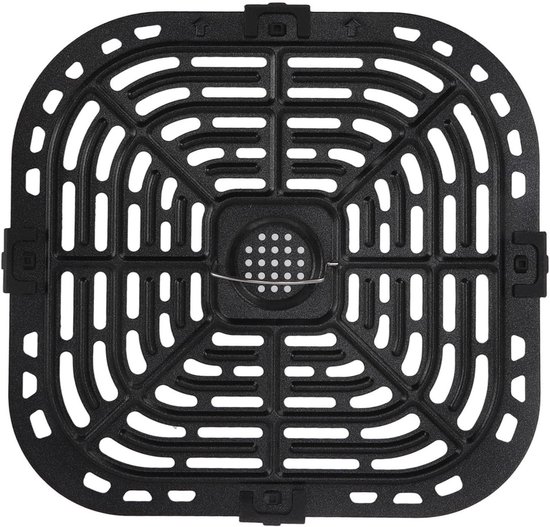 Air Fryer Vervangende Grillpan voor Air Fryer Accessoires - Crisper Plate Lade Rack voor Instant Plus Gourmia - Extra Grillplaat Onderdelen - Kwalitatieve Upgrade