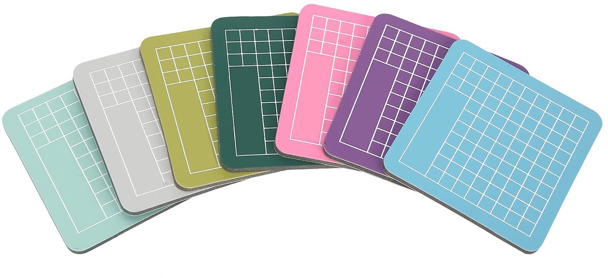 IMPERATORIS® Zelfherstellende Snijmat A2/A3/A4 - Essentieel voor Precies Snijwerk - Ideaal voor Scholen, Thuis en Op Kantoor - 7 Stuk