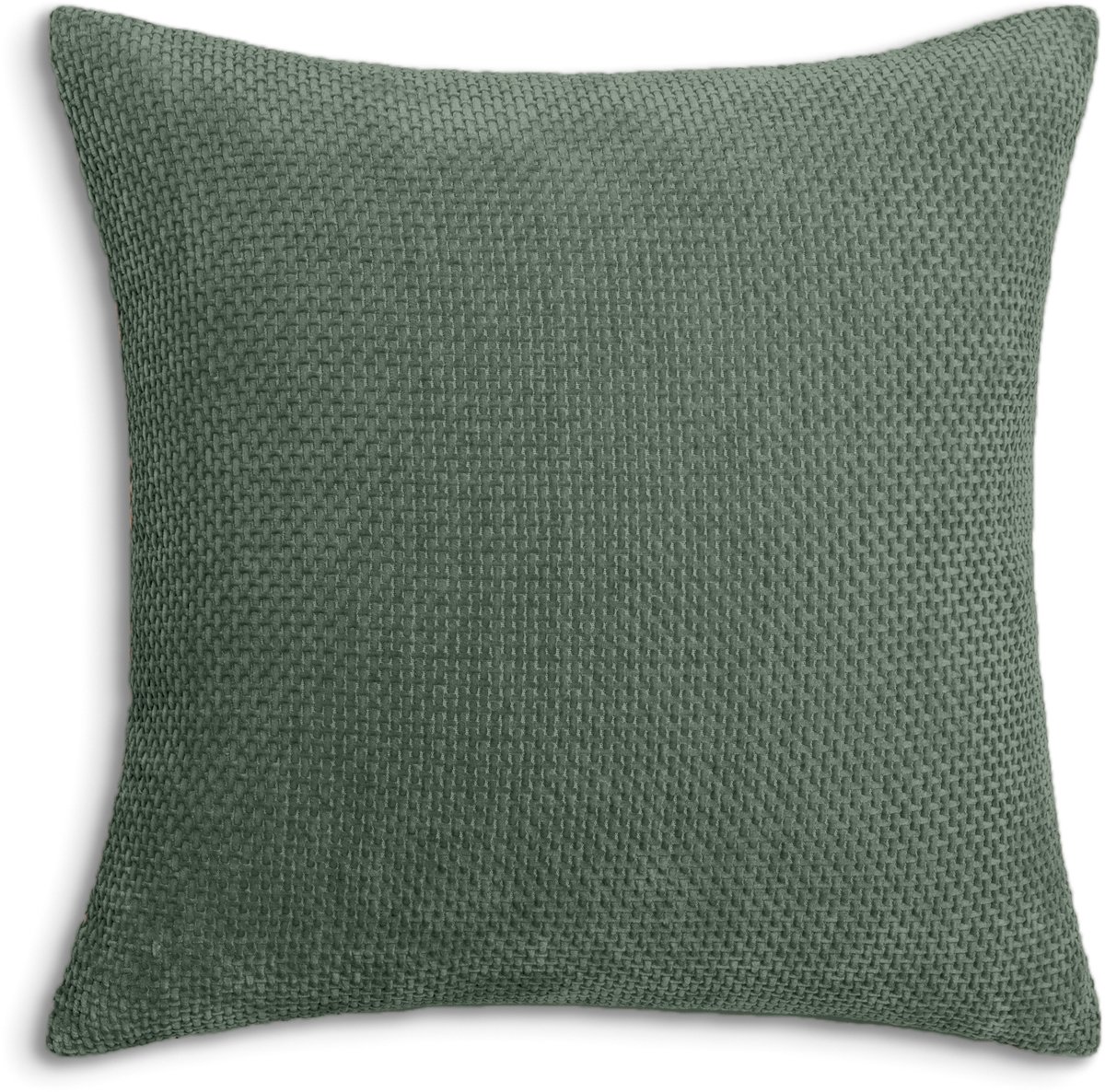 Heckettlane Sierkussen Velours Panama - Calla Green - Sierkussens 48x48 cm - 100% Polyester Velours - Inclusief Binnenkussen