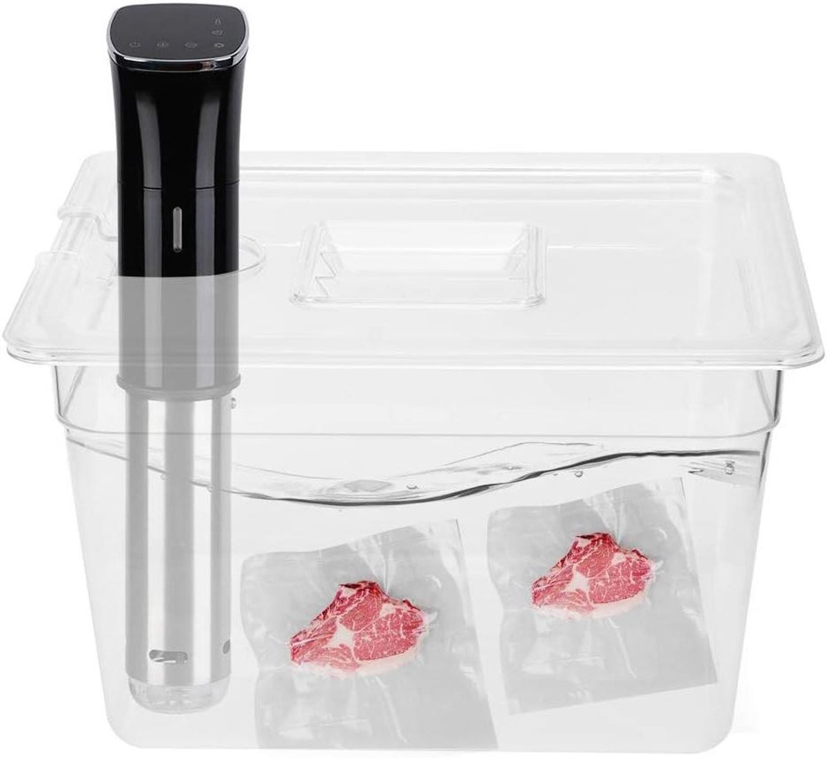 Cosensi - Sous Vide container met deksel voor duurzaam thuis koken