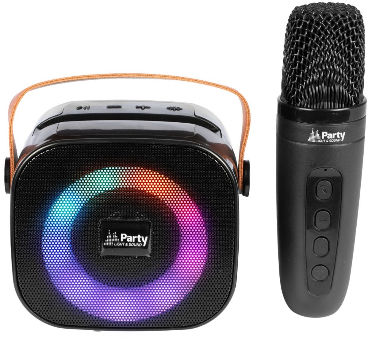 Party KARAKID10 Mini bluetooth speaker met 1 draadloze microfoon