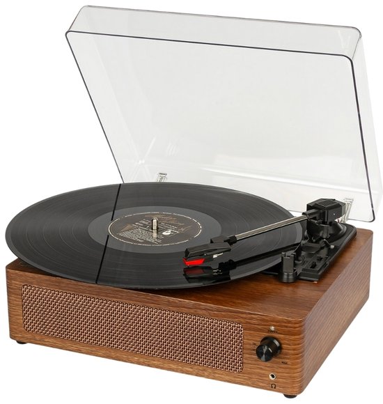 Bluetooth Platenspeler | 33/45/78 RPM | 29% Korting - Platenspelers Bluetooth Platenspeler | 33/45/78 RPM | 29% Korting - Platenspelers