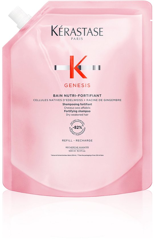 Kérastase Genesis Bain Nutri-Fortifiant Shampoo Tegen Haaruitval 500ml Refill