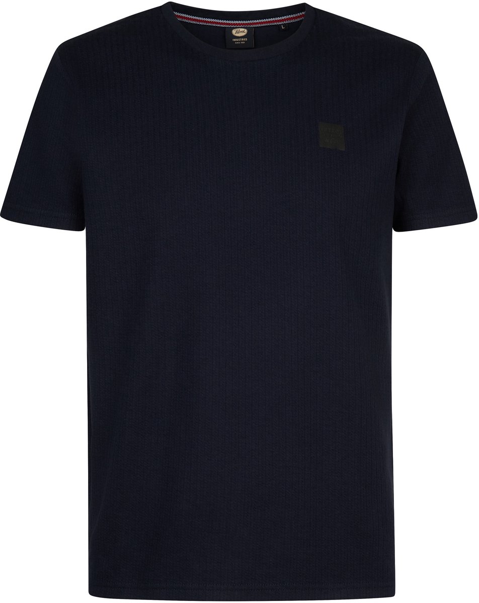 Petrol Industries - Heren Jersey T-shirt Orbita - Blauw - Maat XXXL