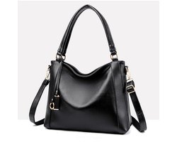 school handtassen dames-handtas schoolboeken en laptop- Handtas voor dames - leren handgreep - schoudertas - groot voor dames - grote capaciteit - geschikt voor laptop - lichtgewicht handtas (bruin-34x26X13)