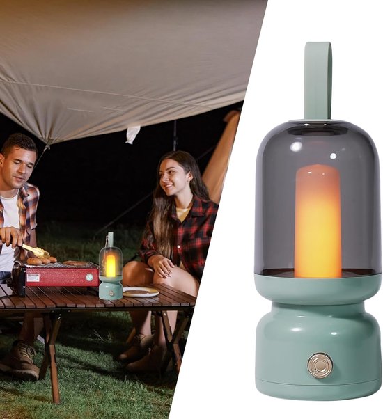 Camping lamp - kampeerlamp - tentlamp - kampeerlantaarns - LED-tentlantaarn - voor de kinderkamer, tent, slaapkamer, woonkamer, wandelen, vissen, uitje, cruise — afbeelding 3