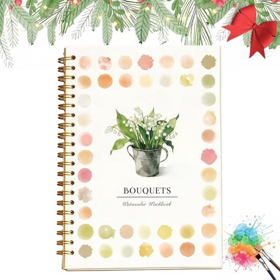 Aquarel Kleurboek voor beginnersvriendelijke schilderset, aquarel