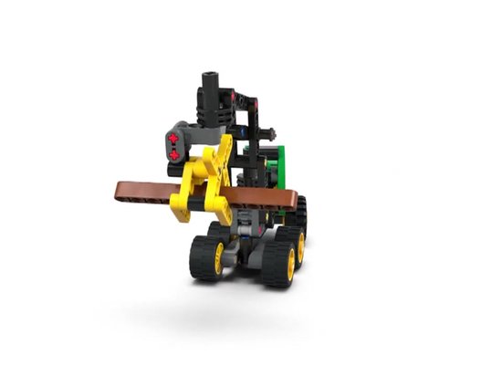 LEGO® Technic John Deere 1470H Houtoogstmachine - Werkende Klauw en Boomstam - Modelbouwspeelgoed - 42218