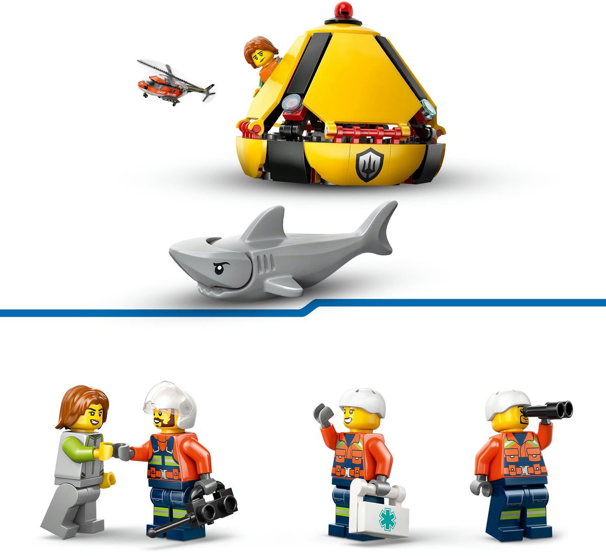 LEGO City Exploration - Kustwacht Helikopter - 60503 — afbeelding 4