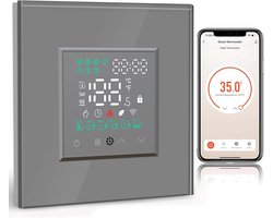 Slimme Programmeerbare Thermostaat voor CV-ketel – Wifi, App & Spraakbesturing (Alexa/Google)