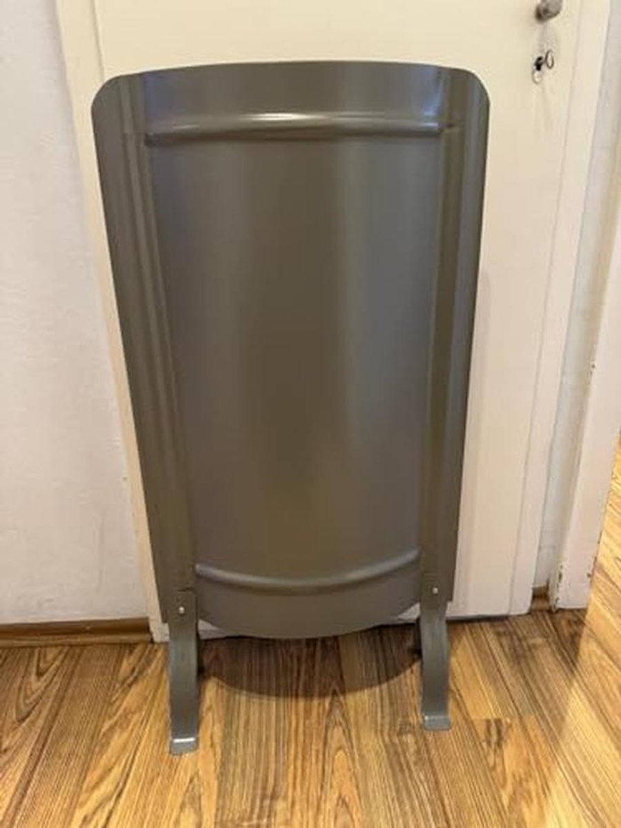 Grijze Ovenparaplu met Voeten - Hitteschild 91 x 46 cm