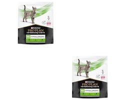PURINA PRO PLAN VETERINARY DIETS HA Hypoallergeen | Dubbel Pakket | 2 x 325 g | Dieet-Alleenvoeder voor kittens en volwassen katten | Ter vermindering van voedingsintoleranties