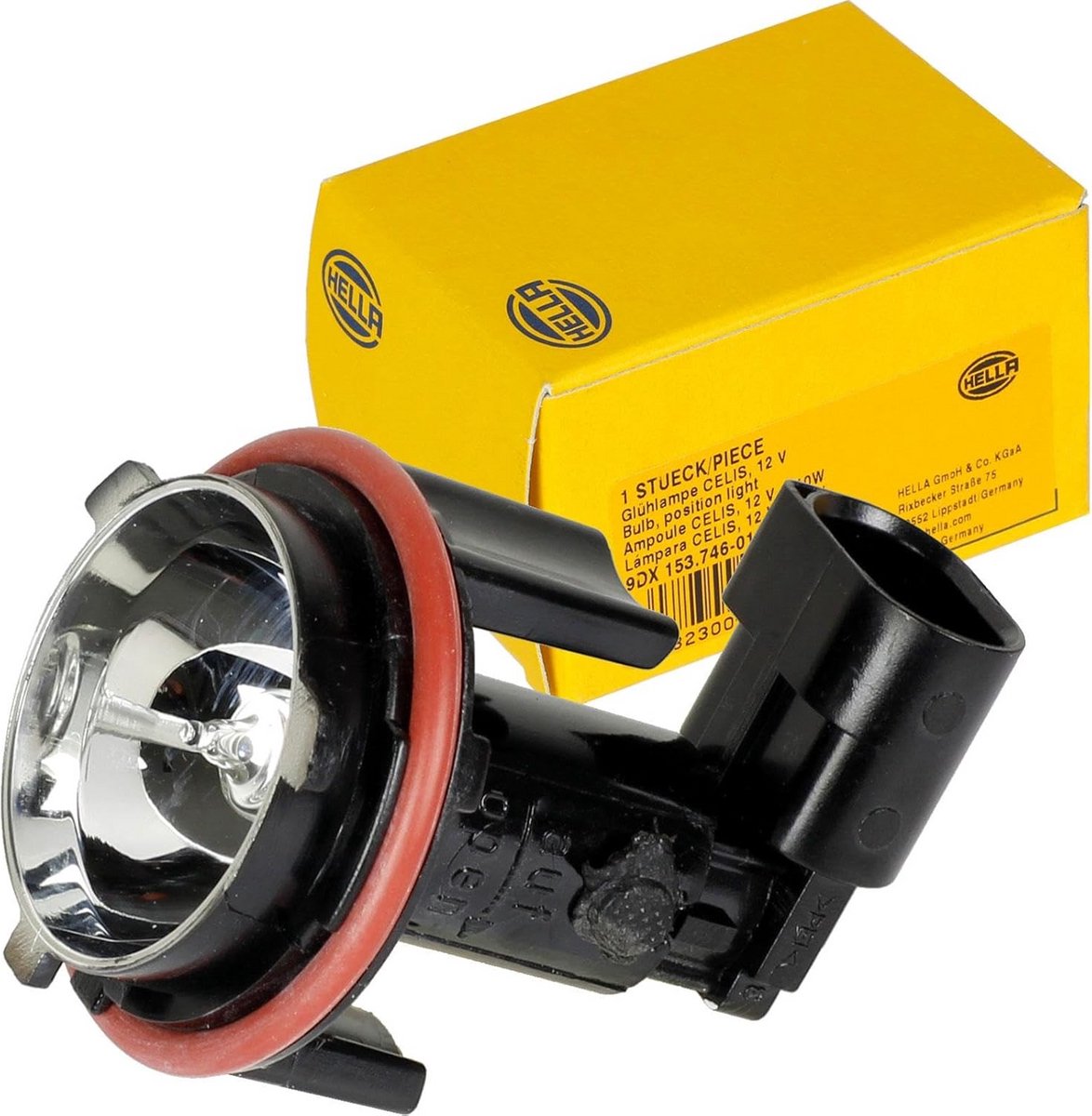 12V 10W BA9s Gloeilamp voor Auto en Motor - Standaard Vervangingslamp