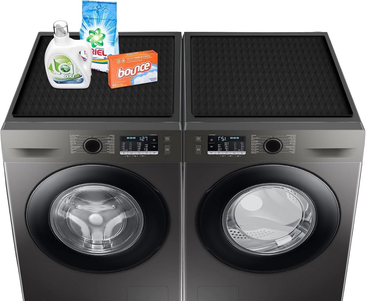 Antislip Onderlegger voor Wasmachine en Droger - Set van 2 - Schokdempend en Waterdicht