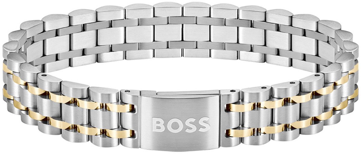 BOSS HBJ1580647 OWAN Heren Armband - Schakelarmband