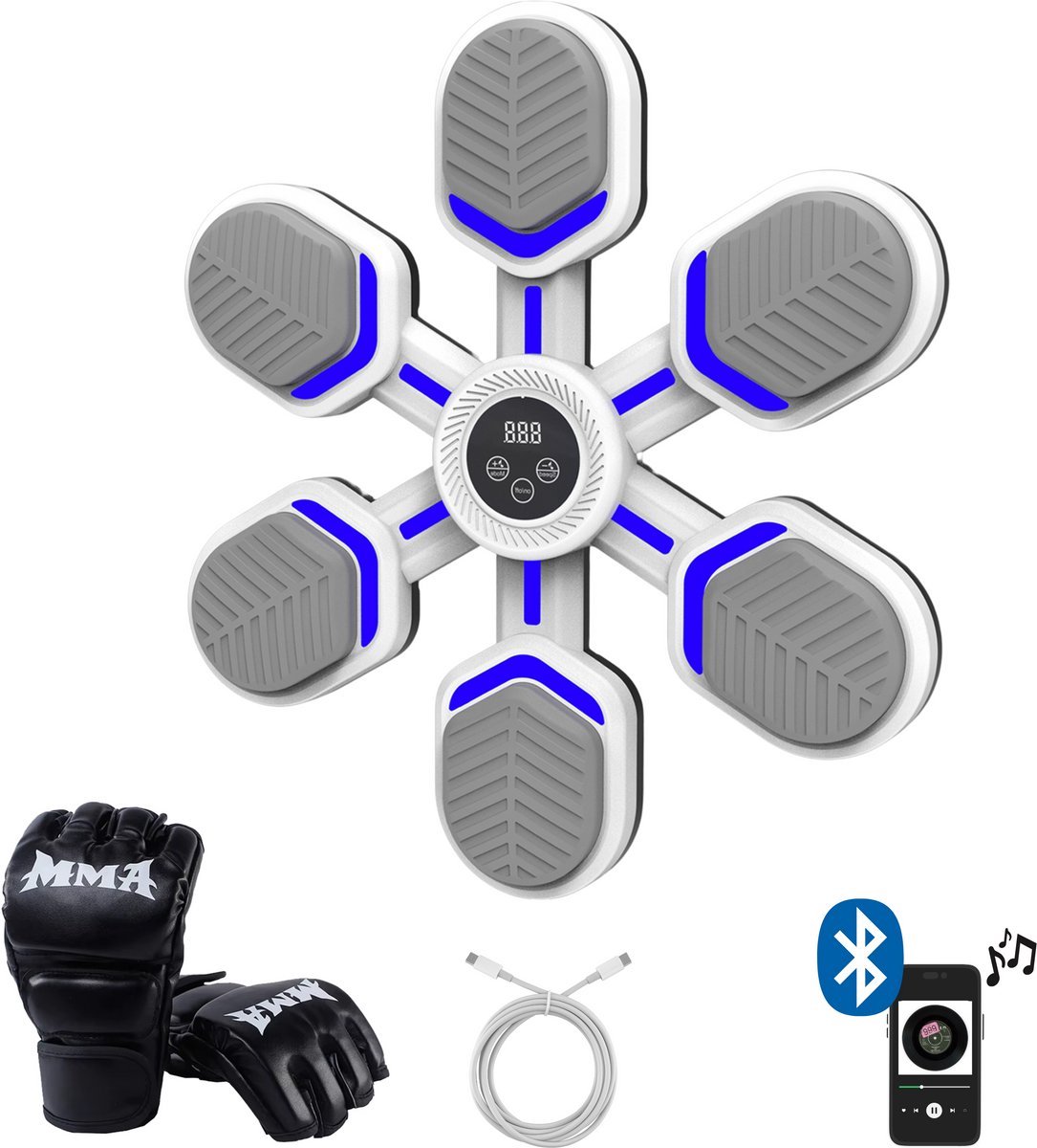 Music Boxing Machine, led-elektronische muziekboksmachine met