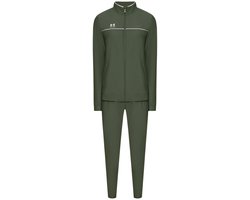 Under Armour UA M Challenger Tracksuit-GRN Heren Trainingspak - Marine OD Groen - Wit
