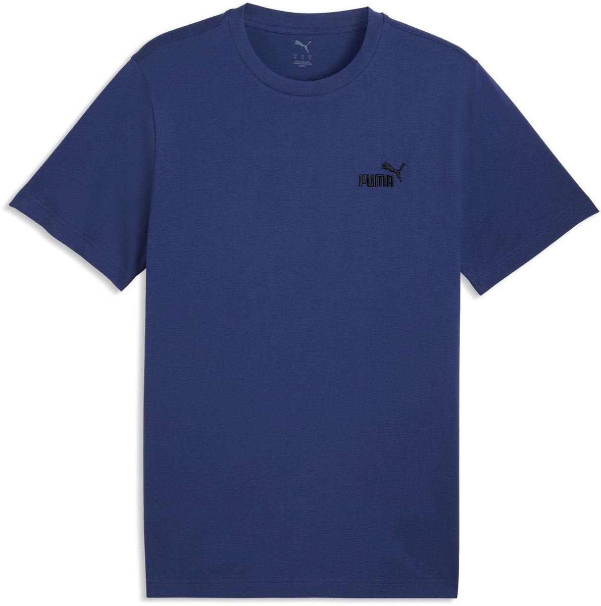 PUMA ESS Small No. 1 Logo Tee s Unisex T-shirt Jewel Blauw