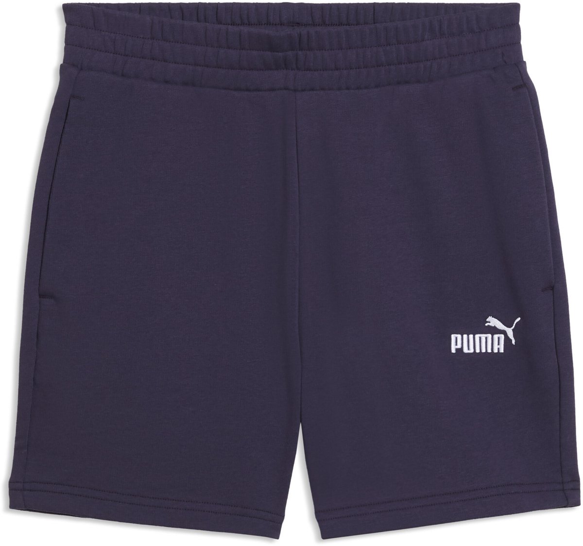 PUMA ESS Small No. 1 Logo 5” High-Waist Shorts TR Dames Broek Deep Plum