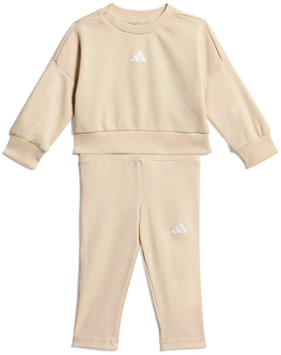 Adidas Seasonals Sweat Set 24 Months-3 Years Jongens Meisjes Wit