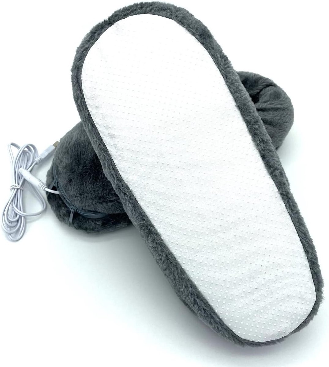 USB Verwarmde Elektrische Slofjes-Voetverwarmer - Winter Warmte Slofjes / Verwarmde Schoenen / Voetheater - Ideaal voor Thuis, Werken, Winter & Warmtecomfort — cadeau in Gadgets - foto 2