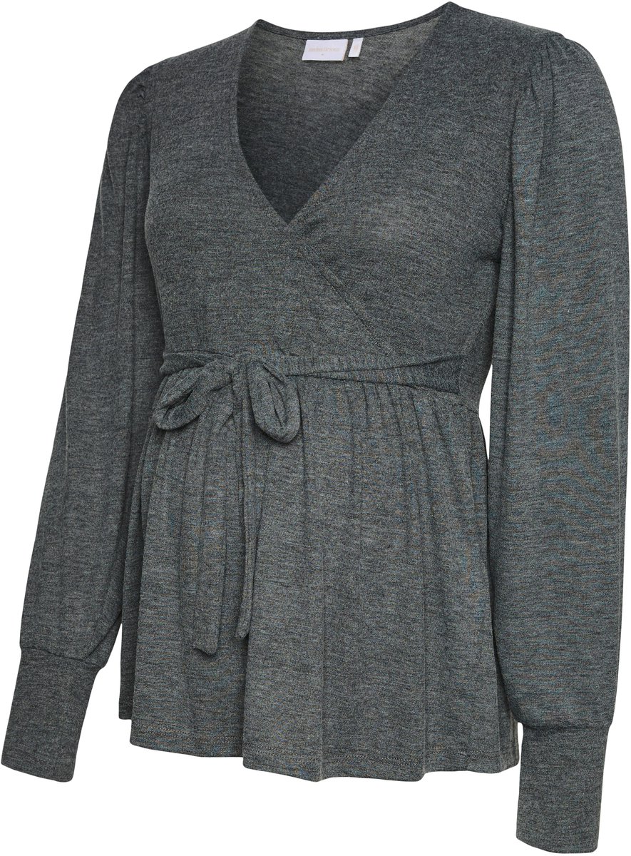 MAMALICIOUS - MLANABELLA TESS LS JRS TOP - Dames - Blouses