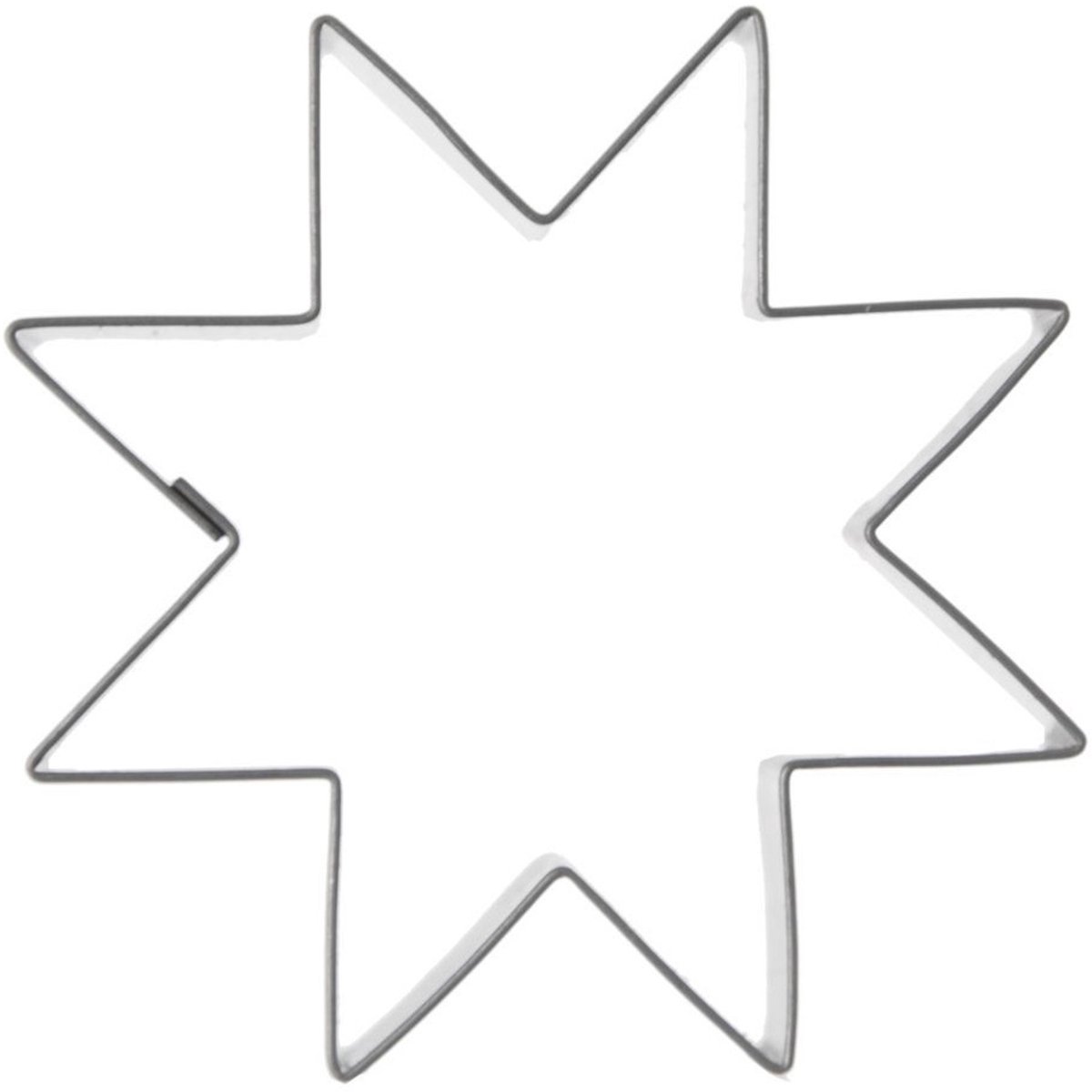 Orion - Bakvorm - Ster - 6 cm - Roestvrij Staal