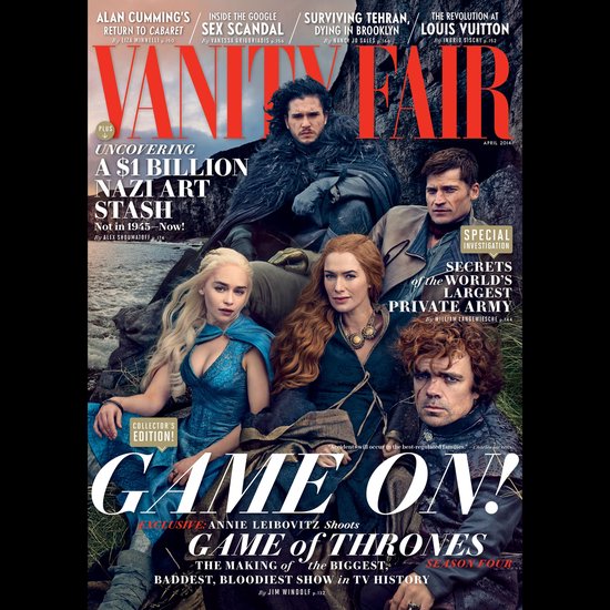 Vanity Fair: April 2014 Issue - cover