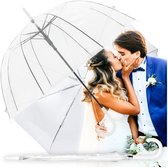 Regenberg - Parapluie Transparent - Durable - Automatique - Protection Contre le Vent Puissante