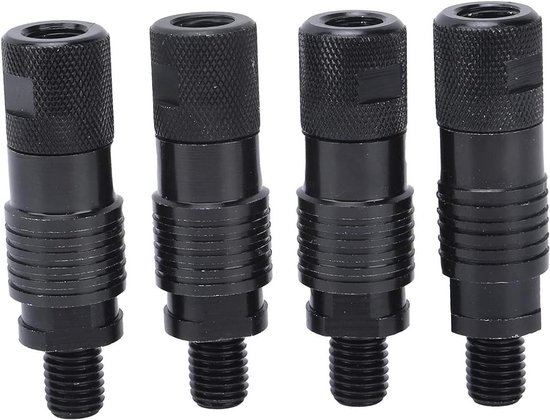 Hirisi Tackle 2PCS Karpfen Angeln Schnell Wechsel Stecker Aluminium Für Karpfen Angeln Alarme Rod Pod Bank Sticks AQ211