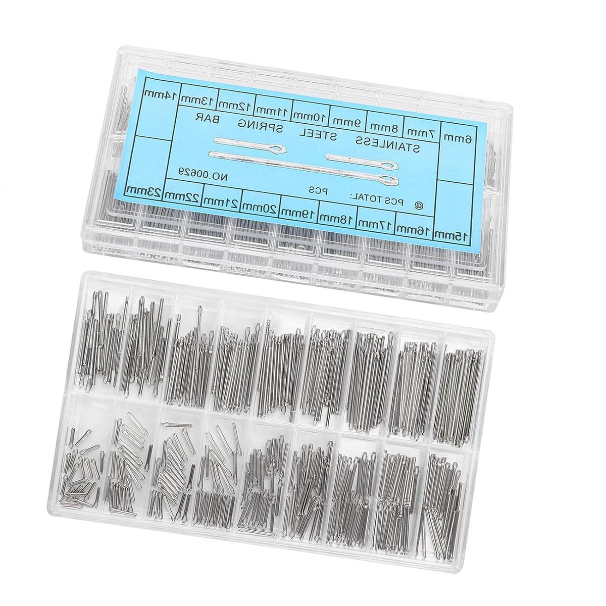 Split Pin voor Horlogeband - Inclusief Veerstang en Schroeven - Horloge Onderdelen Kit voor Reparatie