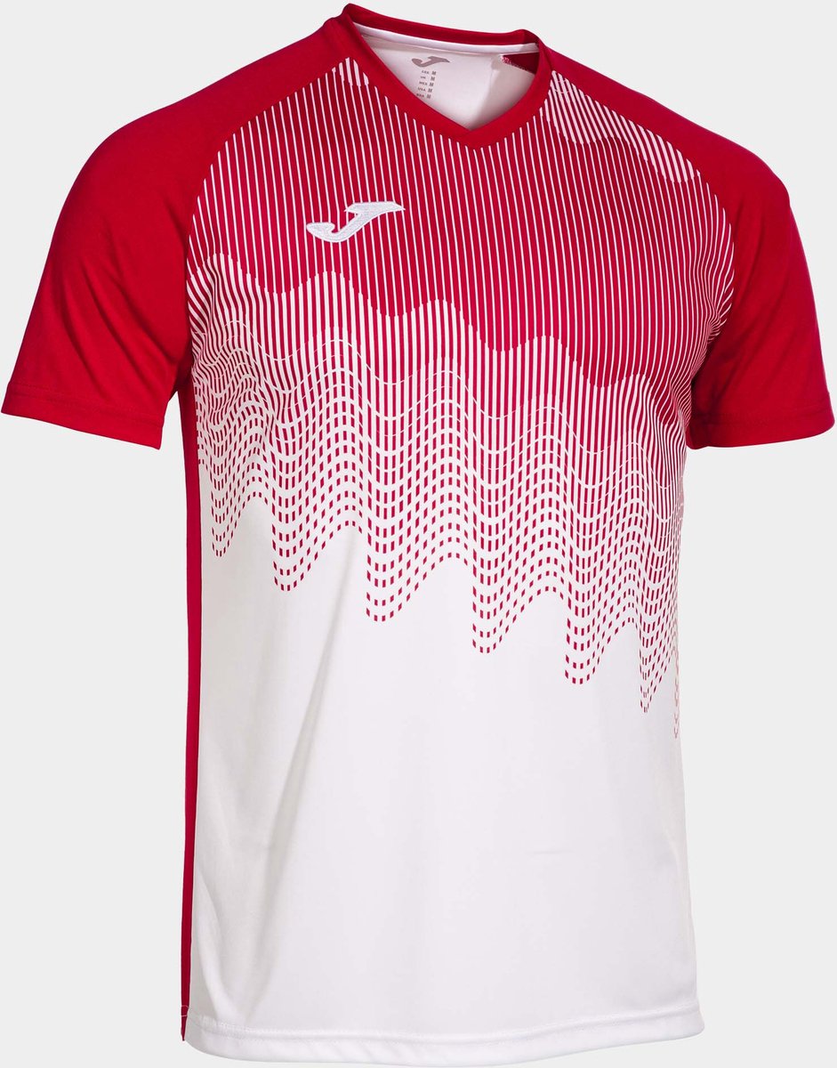 Joma Tiger Vi T-shirt Met Korte Mouwen Rood S Man