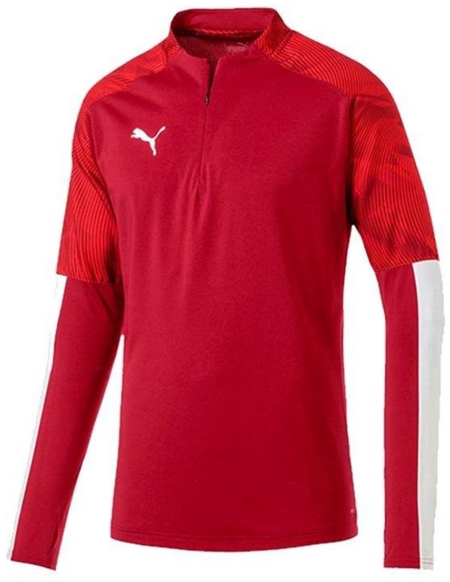 Sweatshirt Puma Cup Training 1/4 Zip Top Rood