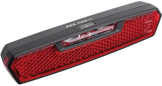 AXA Juno Battery 50 mm Fietsverlichting – LED Fietslampjes Achterlicht op Batterijen – Waterdicht – StVZO Goedgekeurd – Auto Off systeem - Fietslicht met Zijzicht