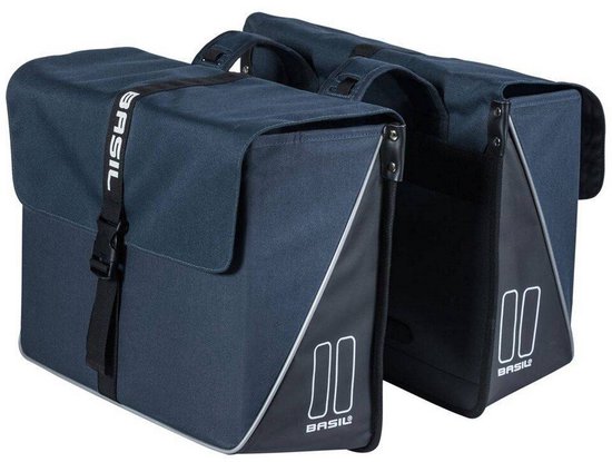 Basil Forte Dubbele fietstas - Blauw - 35 Liter van Basil — afbeelding 2