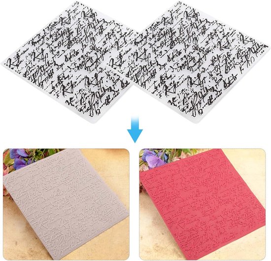 Embossing Folder Stencil Template Voor Scrapbooking En Kaartdecoratie With Love