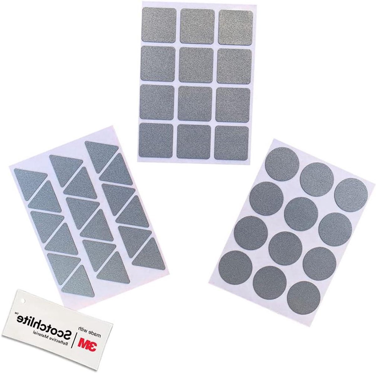 Provento- Reflecterende stickers - Bescherming - Veiligheid - 3M - Tassen, kinderwagens - Helmen - Scotchlite Reflectie - Geschikt voor outdoor gebruik - Diverse kleuren