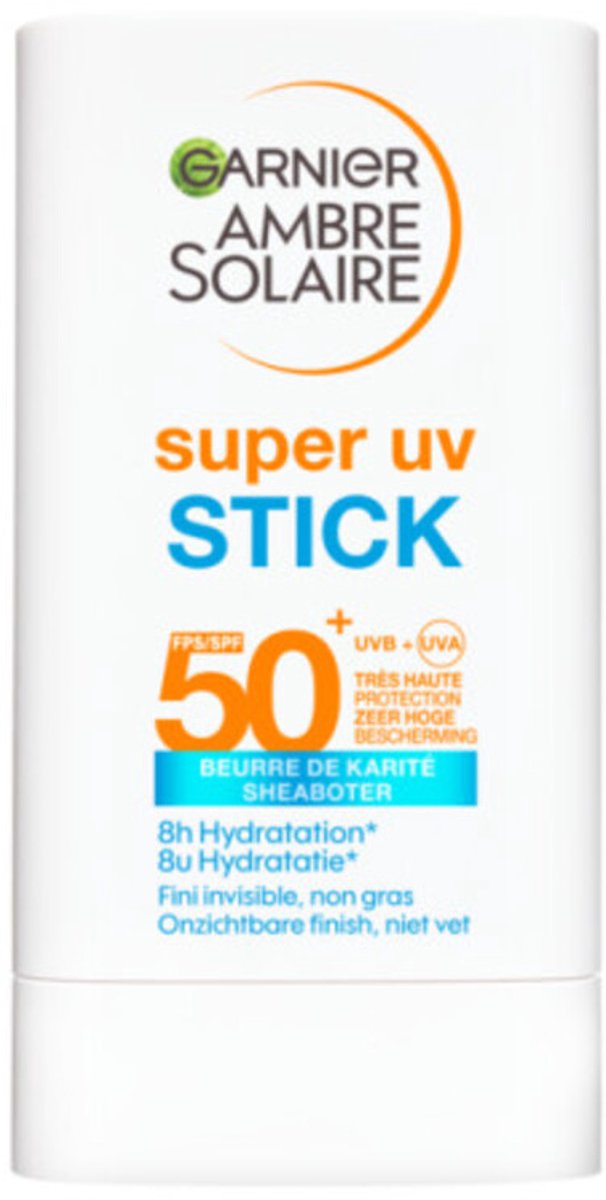 Garnier Ambre Solaire Super UV Stick SPF 50+ - 18 gr