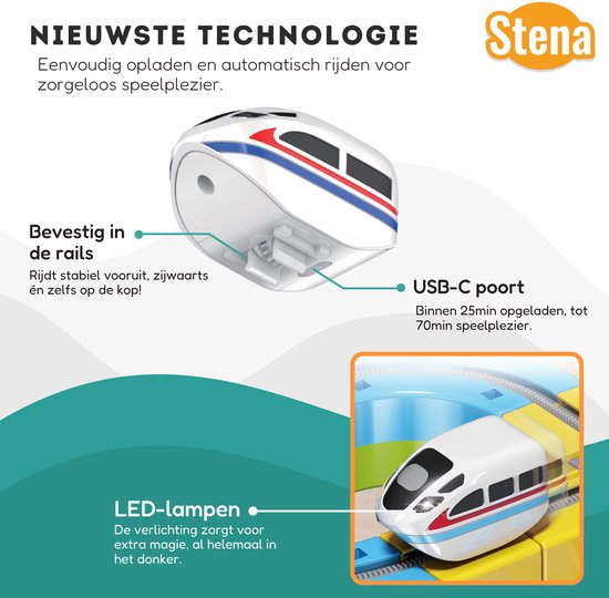 KABENFIS Houten Activiteit Cube Speelgoed met TrainTracks Educatief Leren Speelgoed