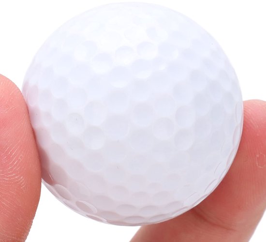 IMPERATORIS® Golf Oefenballen - Airflow Ballen - Geperforeerde Plastic Ballen - Voor Training in Tuin en Binnen - Lichtgewicht - Set van 1 - wit van IMPERATORIS — afbeelding 4