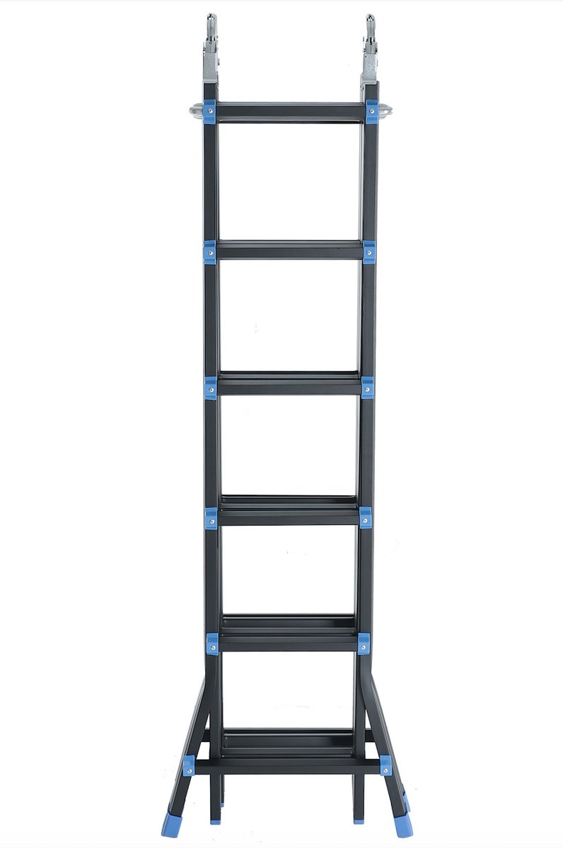 MARK TOOLS PRO - Multiladder Uitschuifbare Vouwladder 4x6 - 5,15 meter – foto 8