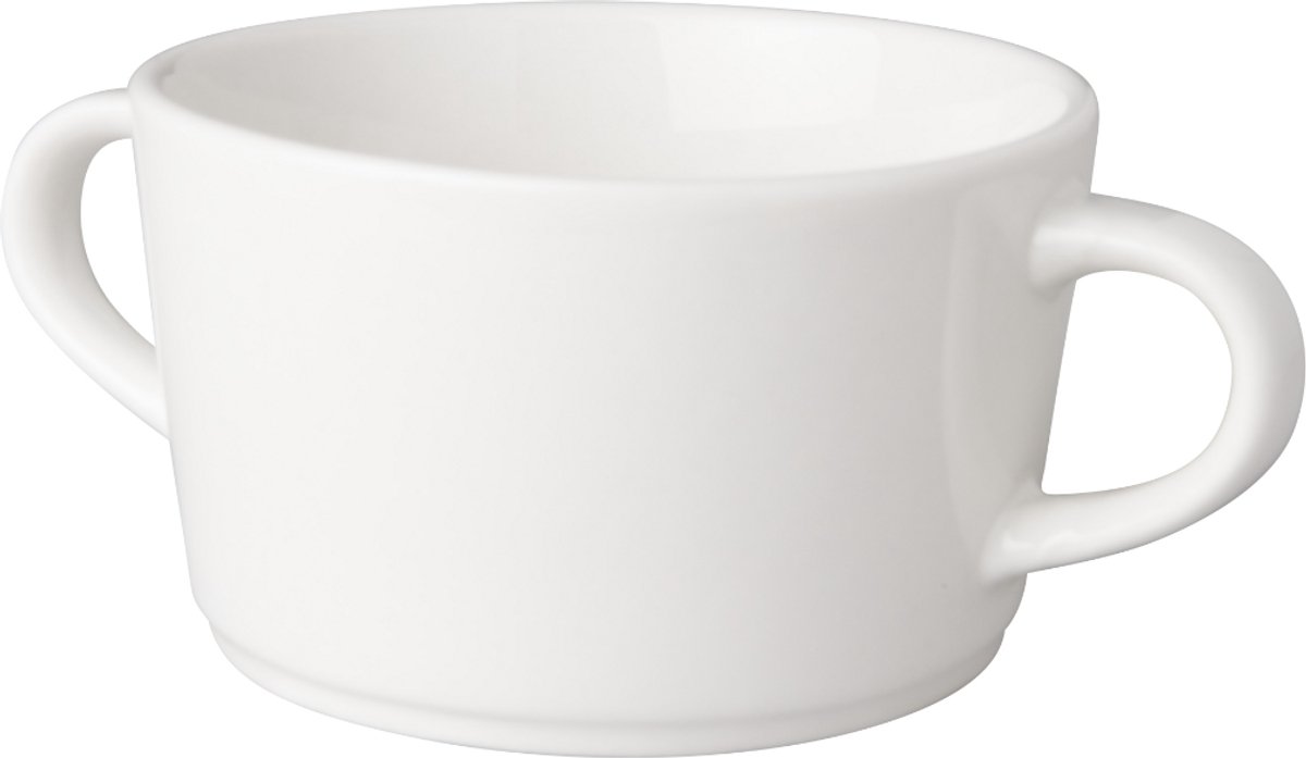 Mammoet - Budgetline - Neo - Soepkommen - 30 cl - 6 stuks - Wit - Porselein