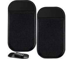 2 Pcs Non Slip Mats - Car Dashboard - Self Adhesive - Non-Slip Pads - Magic Pad voor Mobiele Telefoon - Zonnebrillenhouder - Sleutels - 14 x 8 cm