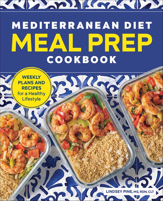 Mediterranean Diet Meal Prep Cookbook - cover